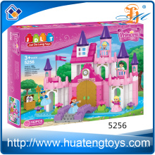 2016 latest castle ABS plastic learning building block toys for kids